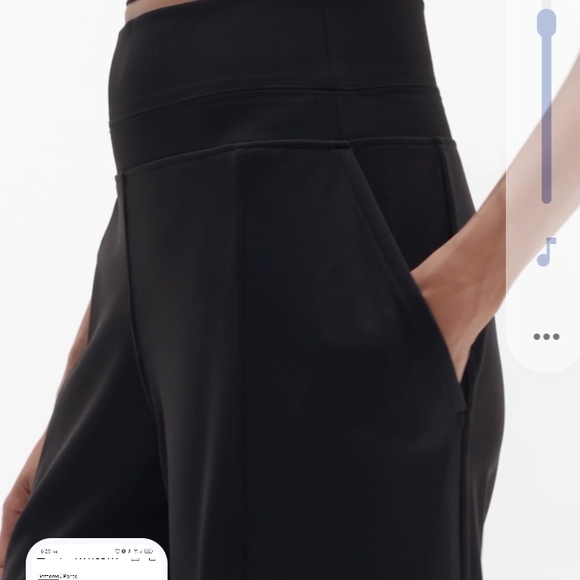 Nwt Athleta Amazing Black Wide-Leg Pants - Picture 4 of 6